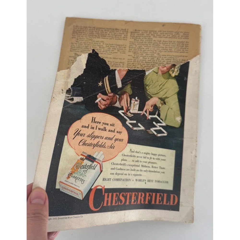 1945 FEBRUARY REDBOOK MAGAZINE - NEVER‎ LET ME GO - SP 6257B